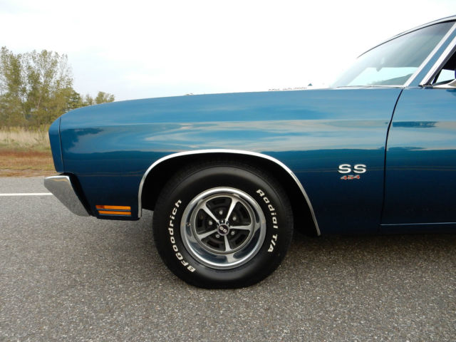 1970 Blue Chevrolet Chevelle Coupe