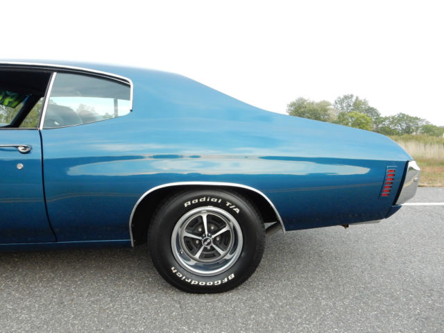 1970 Blue Chevrolet Chevelle Coupe