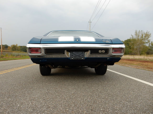 1970 Blue Chevrolet Chevelle Coupe