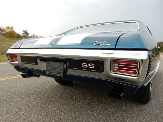 1970 Blue Chevrolet Chevelle Coupe