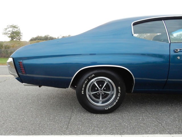1970 Blue Chevrolet Chevelle Coupe