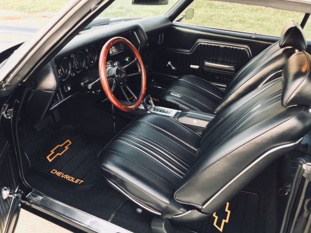 1970 Black Chevrolet Chevelle Coupe