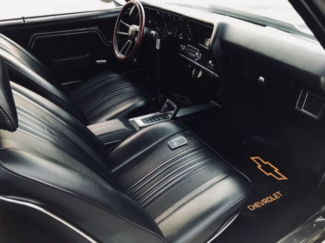 1970 Black Chevrolet Chevelle Coupe