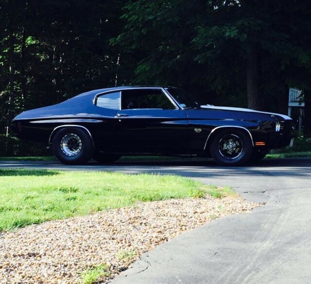 1970 Black Chevrolet Chevelle Coupe