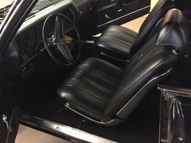 1970 Black Chevrolet Chevelle Coupe