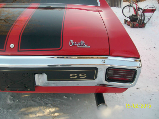 1970 Red Chevrolet Chevelle U/K