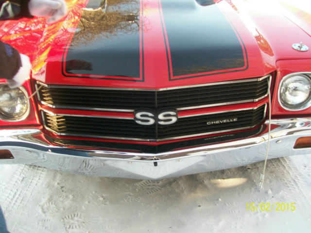 1970 Red Chevrolet Chevelle U/K