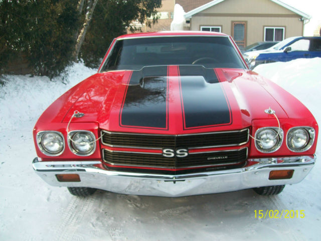 1970 Red Chevrolet Chevelle U/K