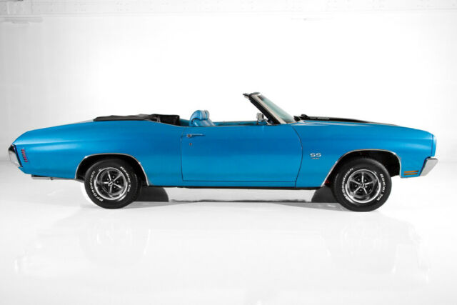 1970 Black Chevrolet Chevelle Convertible