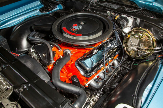 1970 Black Chevrolet Chevelle Convertible