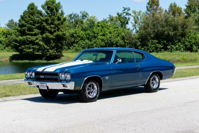 1970 Blue Chevrolet Chevelle SS L78 Super Sport