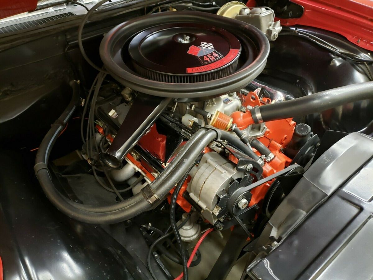 1970 Red Chevrolet Chevelle Coupe