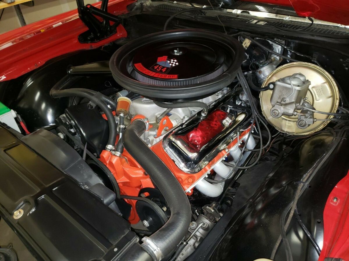 1970 Red Chevrolet Chevelle Coupe