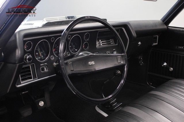 1970 Blue Chevrolet Chevelle Convertible