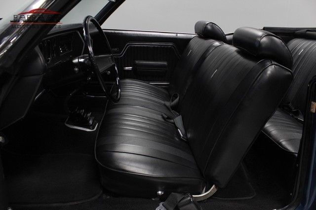 1970 Blue Chevrolet Chevelle Convertible