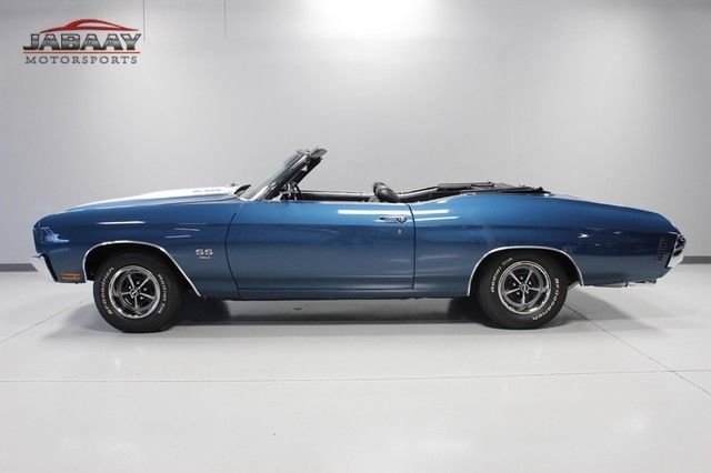 1970 Blue Chevrolet Chevelle Convertible