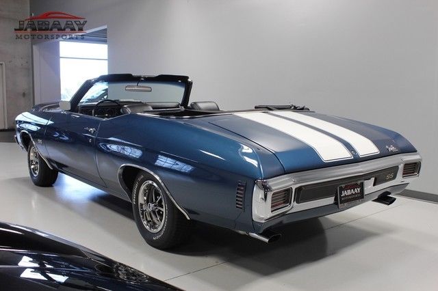 1970 Blue Chevrolet Chevelle Convertible