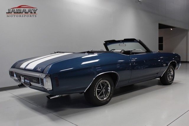 1970 Blue Chevrolet Chevelle Convertible