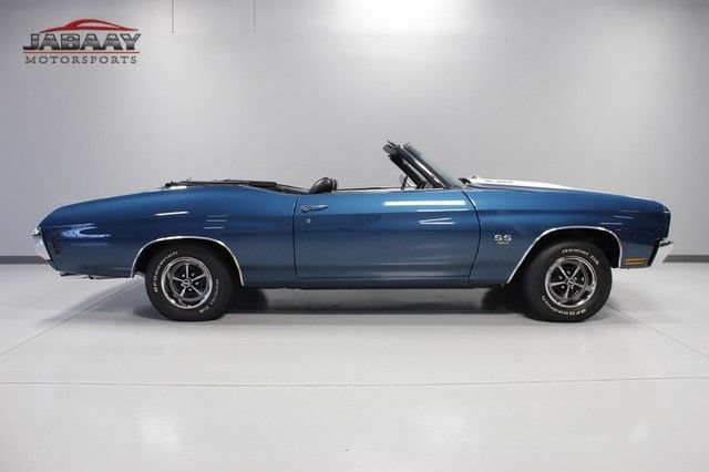 1970 Blue Chevrolet Chevelle Convertible