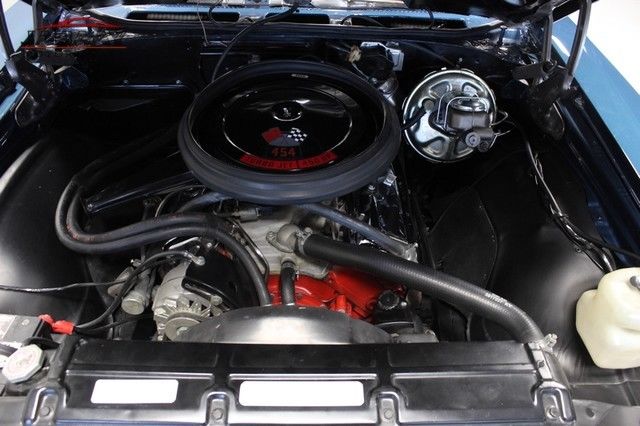 1970 Blue Chevrolet Chevelle Convertible