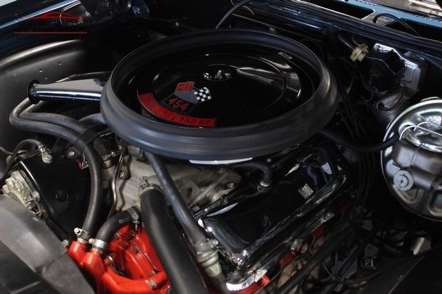 1970 Blue Chevrolet Chevelle Convertible