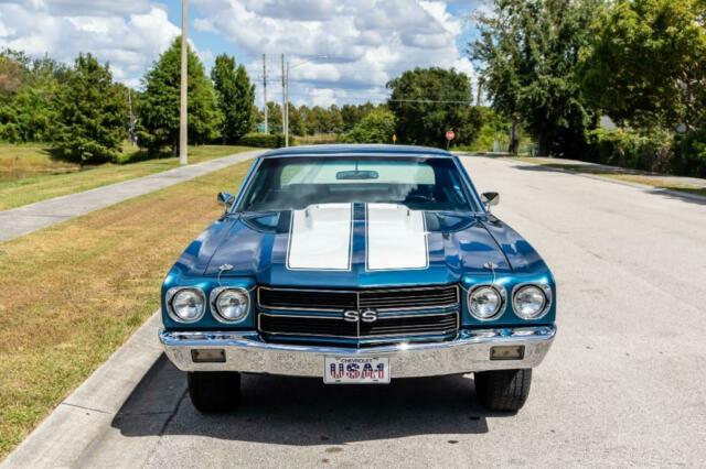 1970 Blue Chevrolet Chevelle SS LS6 SS