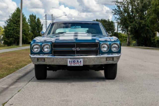 1970 Blue Chevrolet Chevelle SS LS6 SS