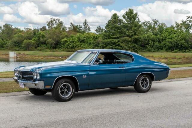 1970 Blue Chevrolet Chevelle SS LS6 SS