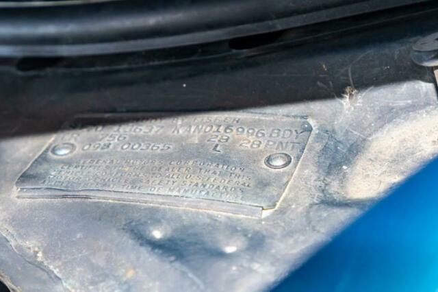 1970 Blue Chevrolet Chevelle SS LS6 SS