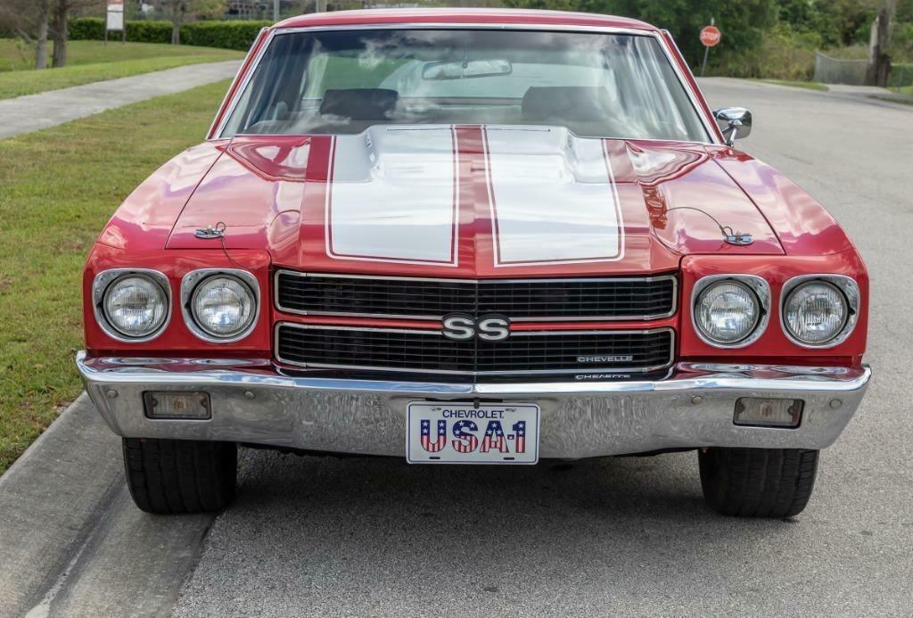 1970 Red Chevrolet Chevelle 2d : 2 Door Hard TOP