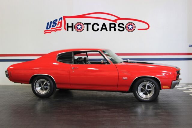1970 Red Chevrolet Chevelle Coupe