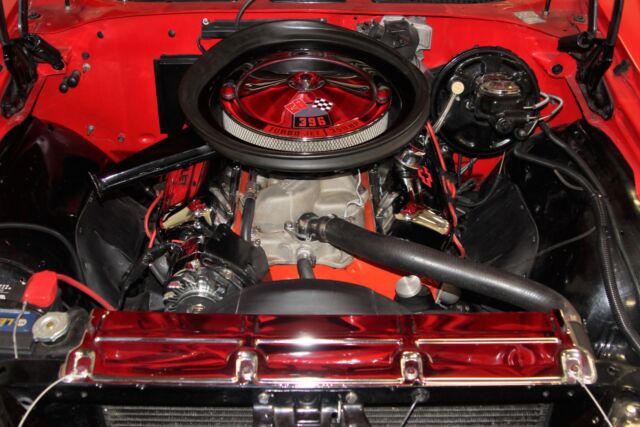 1970 Red Chevrolet Chevelle Coupe