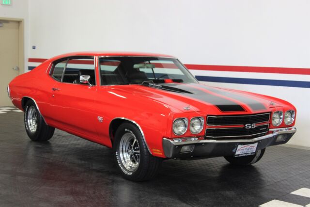1970 Red Chevrolet Chevelle Coupe