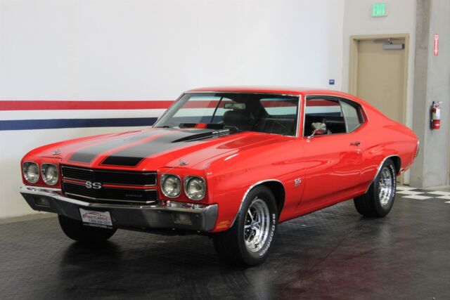 1970 Red Chevrolet Chevelle Coupe