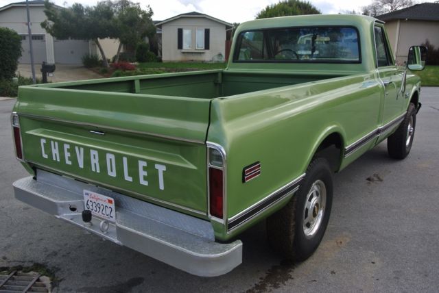 1970 Green Chevrolet C/K Pickup 2500 Standard Cab Pickup