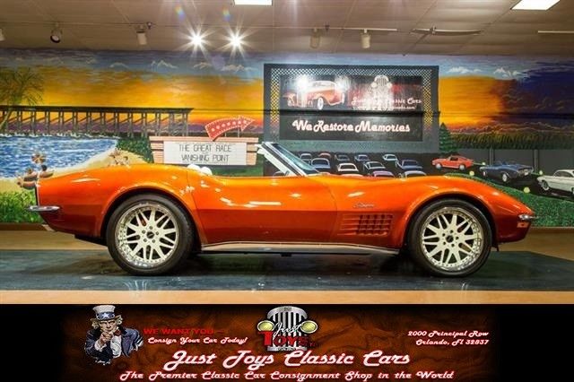 1970 Red Chevrolet Corvette --