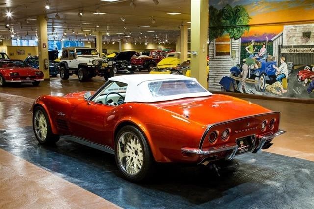 1970 Red Chevrolet Corvette --