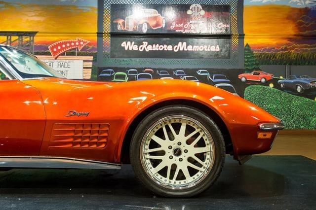1970 Red Chevrolet Corvette --