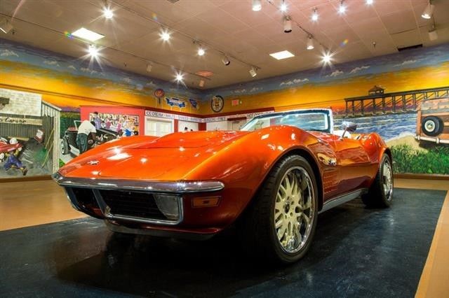 1970 Red Chevrolet Corvette --
