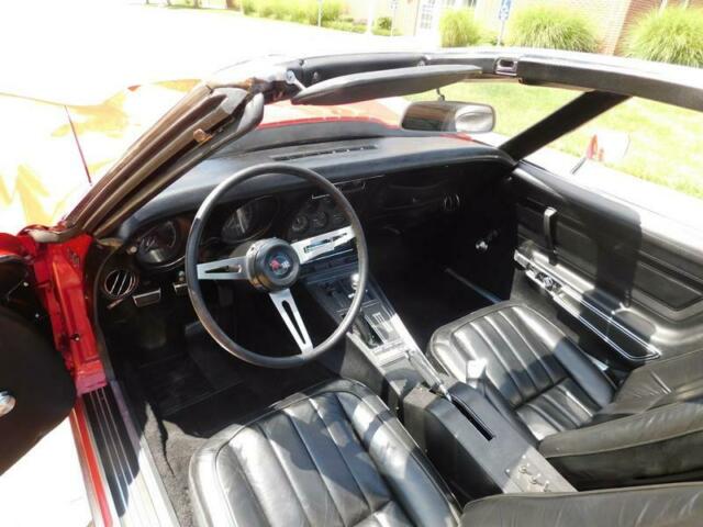 1970 Red Chevrolet Corvette --