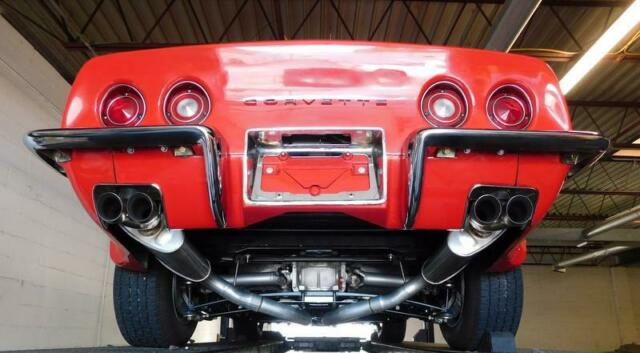 1970 Red Chevrolet Corvette --