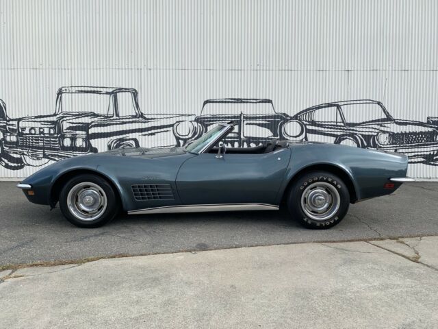 1970 Green Chevrolet Corvette Convertible