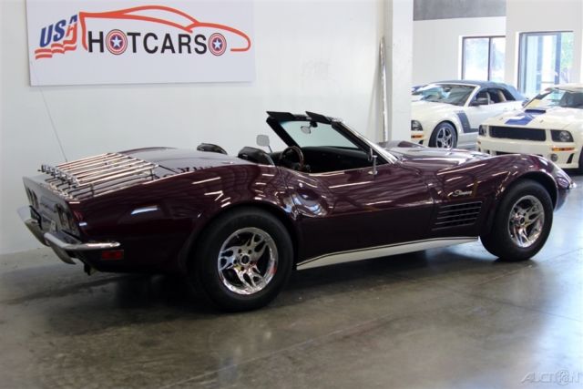 1970 Purple Chevrolet Corvette Convertible