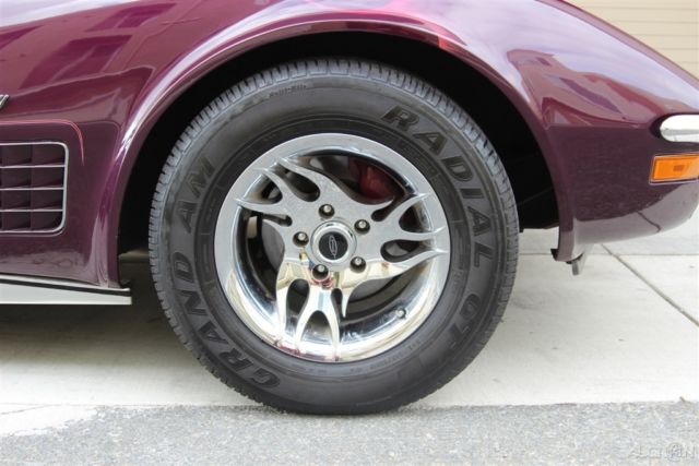 1970 Purple Chevrolet Corvette Convertible