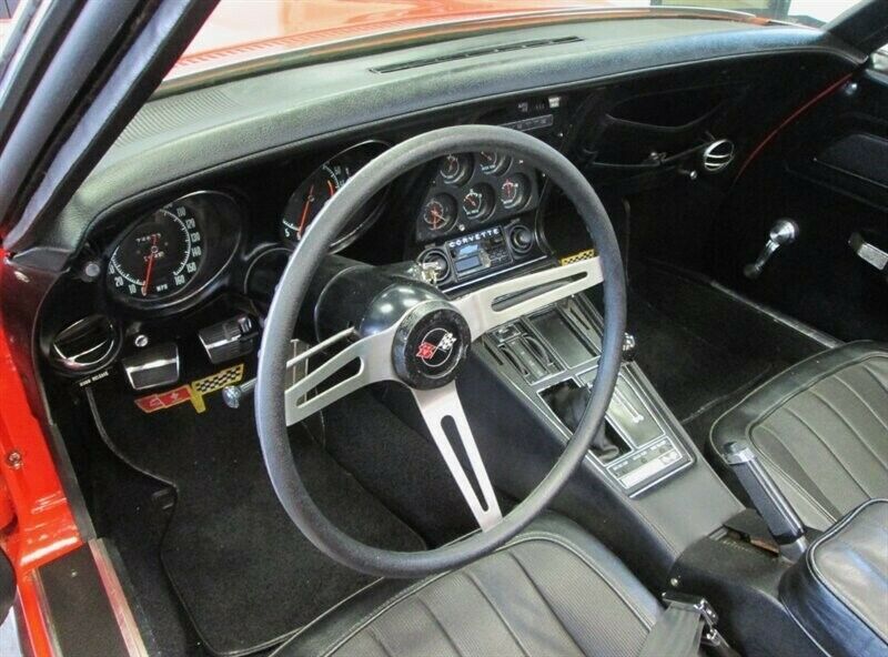 1970 Red Chevrolet Corvette Convertible