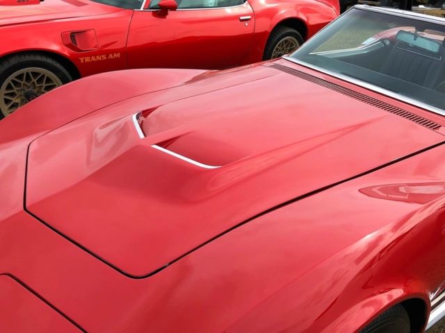 1970 Red Chevrolet Corvette Convertible