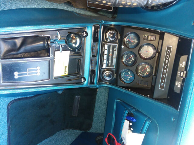 1970 Blue Chevrolet Corvette Coupe