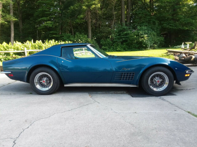 1970 Blue Chevrolet Corvette Coupe