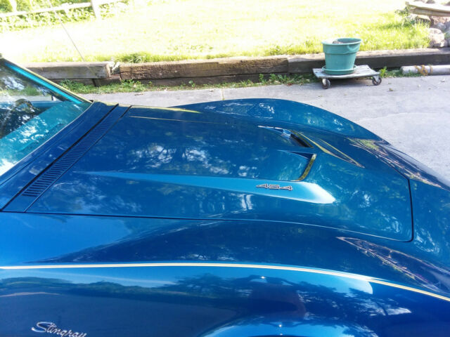 1970 Blue Chevrolet Corvette Coupe