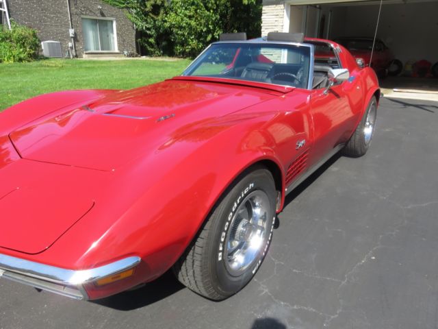 1970 Red Chevrolet Corvette Coupe